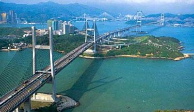 香港最大的大桥在哪里（香港青马大桥落成）