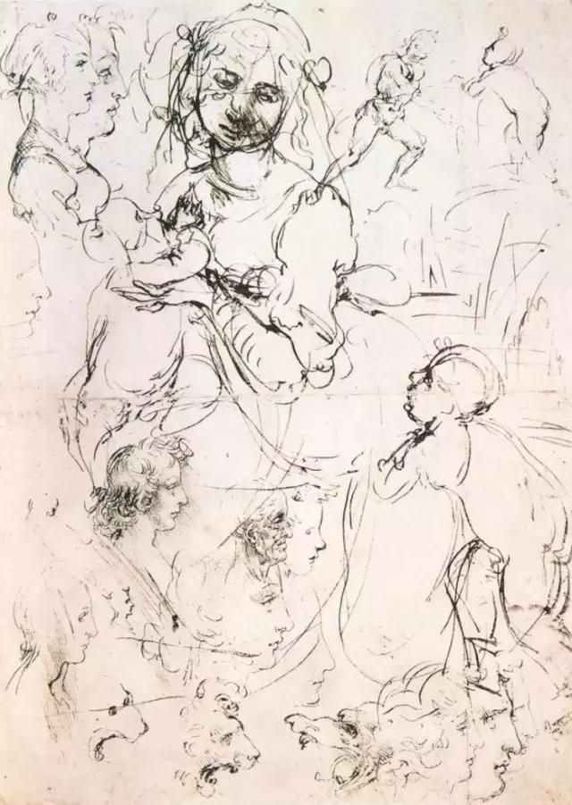 达芬奇最出名的画作怎么画（芬奇绘画作品全集）(38)