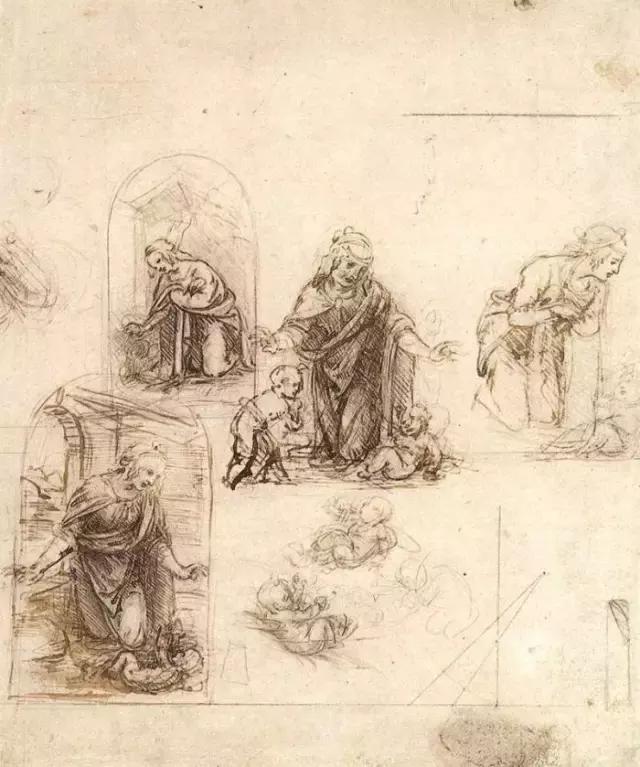 达芬奇最出名的画作怎么画（芬奇绘画作品全集）(81)