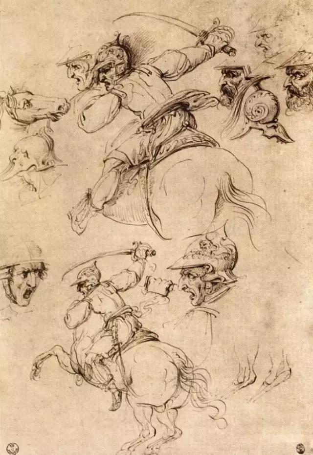 达芬奇最出名的画作怎么画（芬奇绘画作品全集）(103)