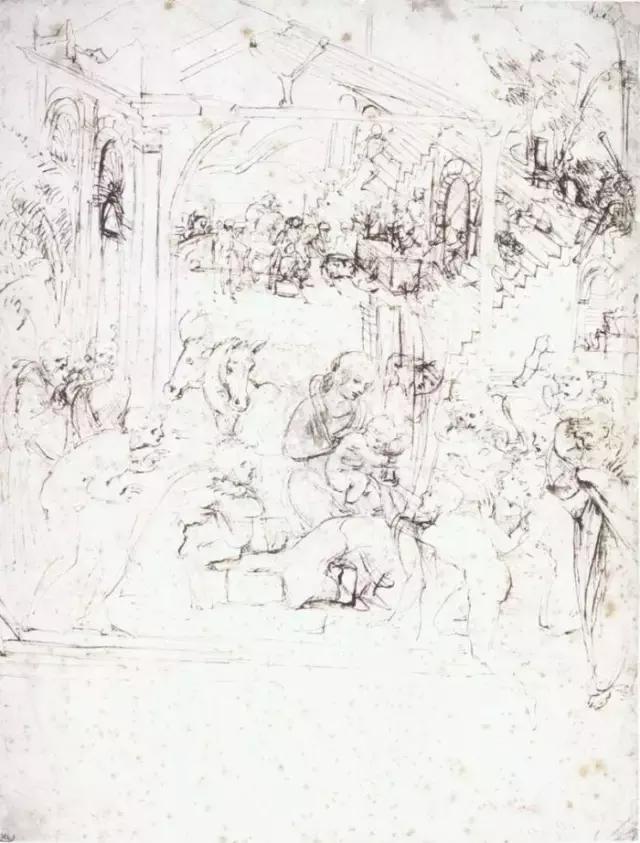 达芬奇最出名的画作怎么画（芬奇绘画作品全集）(136)