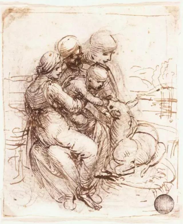 达芬奇最出名的画作怎么画（芬奇绘画作品全集）(152)