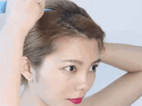 短发造型扎发方法简单好看（6个短发扎发造型）(14)