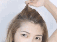 短发造型扎发方法简单好看（6个短发扎发造型）(18)