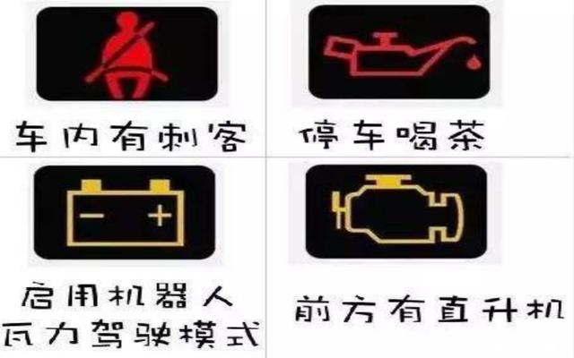 汽车上仪表盘指示灯大全（汽车仪表盘上的指示灯）(1)