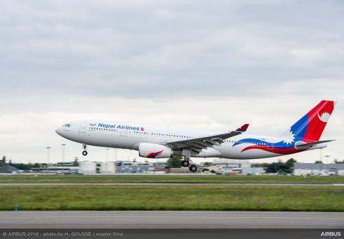 瑞士航空a330飞行记录（尼泊尔航空接收其首架空客A330飞机）