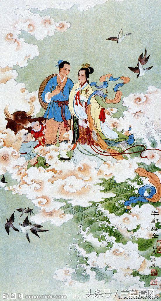 与七夕节有关联的故事神话传说（七夕节中的传说轶事及诗词）(4)