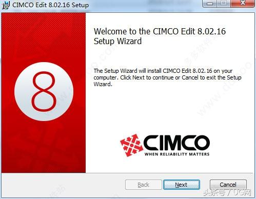 cimco软件参数设置（CIMCOEditV8安装方法CNC传输软件中磊教育）(1)