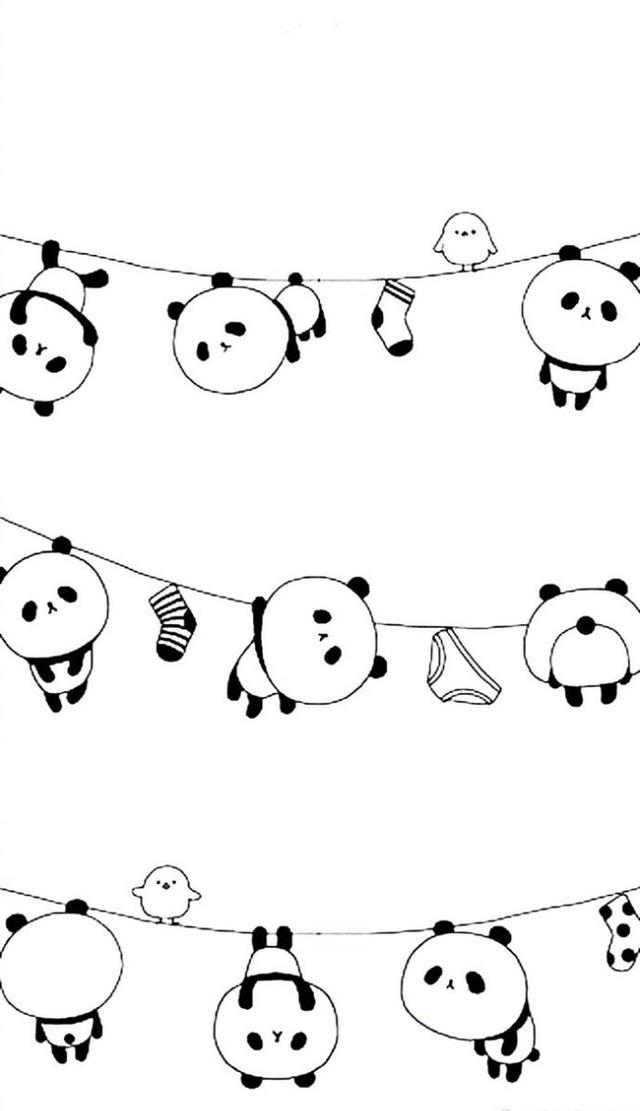 熊猫壁纸可爱又漂亮（可爱型熊猫壁纸）(122)