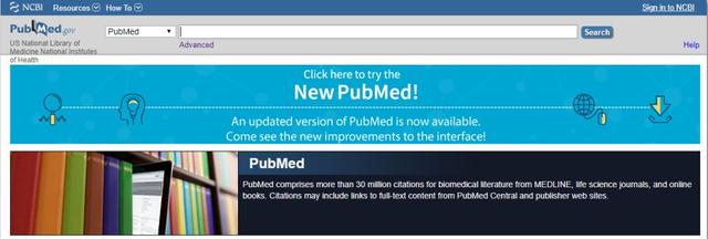 pubmed界面变了（PubMed又有新动静了新的版本）(1)