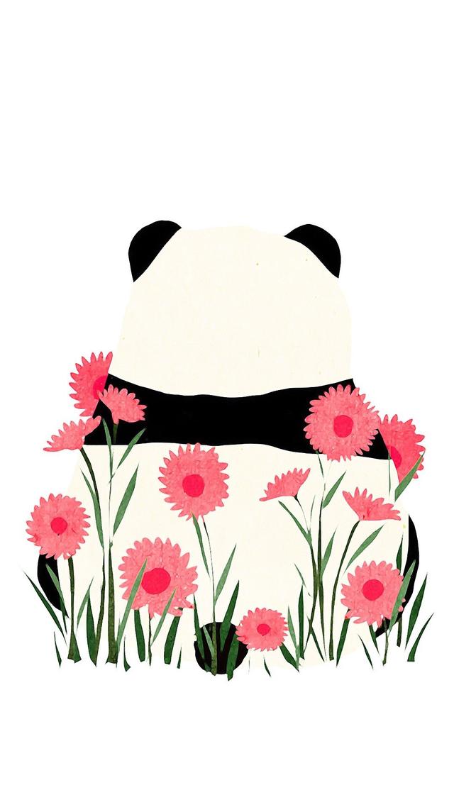 熊猫壁纸可爱又漂亮（可爱型熊猫壁纸）(50)