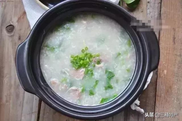 青菜瘦肉粥简单做法又好吃（芥菜瘦肉粥的做法）(1)