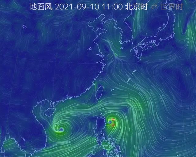 台风路径表全国天气预报（第14号台风灿都最新实时路径预报）(5)