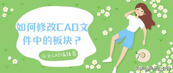 cad如何修改块里标记的内容（如何修改CAD文件中的板块）(2)