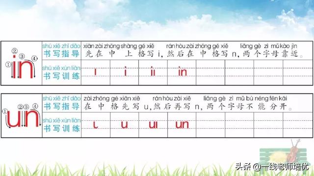 部编版一年级上册汉语拼音第13课（部编版一年级上册汉语拼音12ɑn）(20)