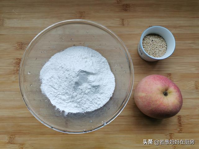 用糯米粉做吃的空气炸锅（一碗糯米粉开水一烫）(4)