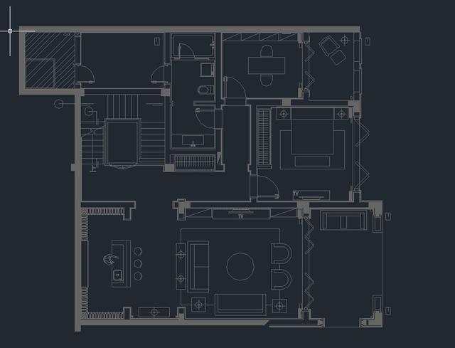 cad别墅平面图变成立体图教学（室内设计大师豪宅别墅CAD平面案例图库）(2)
