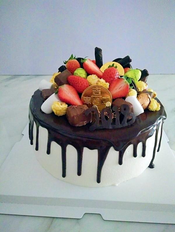 自制巧克力淋面蛋糕简单做法（巧克力淋面蛋糕的做法）(14)