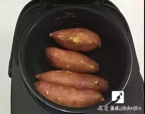 怎么样用电饭煲烤红薯（不加一滴水电饭煲烤红薯）(3)
