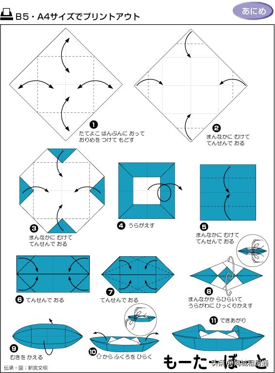 看图儿童能看懂的折纸教程书推荐（各种折纸方法图解）(40)
