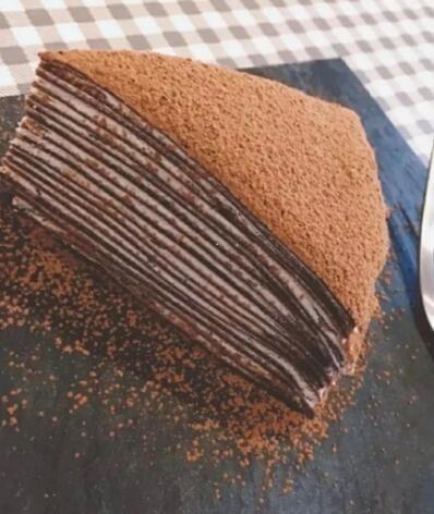 巧克力千层生日蛋糕（超简单的巧克力千层蛋糕）(1)