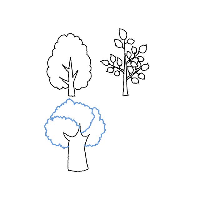 如何画树木简笔画（如何画树木简笔画）(7)
