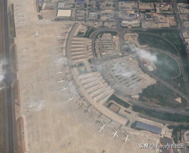 山东省内即将建成的最大机场（卫星图看看山东省九大机场）(2)
