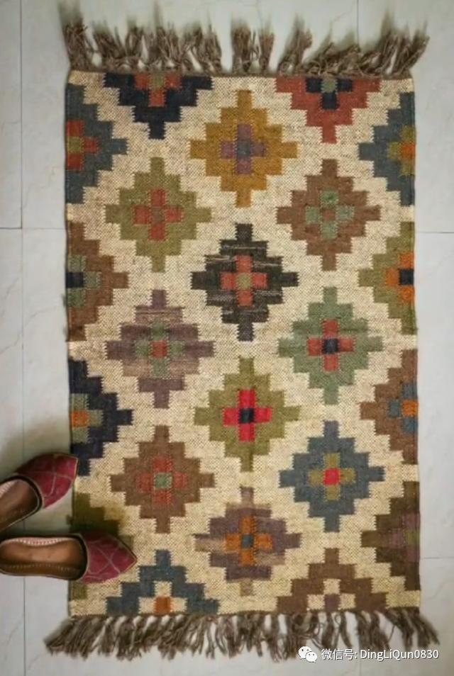 手编地毯的方法（28款漂亮时尚的线编地毯）(14)