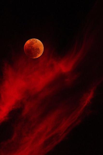 月食的时候,为什么月亮不是黑的?阅读答案（为什么月食时月亮会变红）(2)
