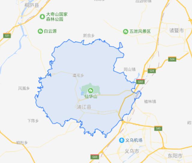 江西金华多少人口（浙江省一个县人口超40万）