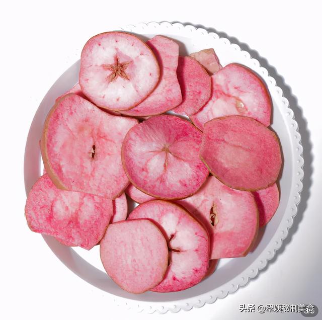 最正宗的洛川苹果（珍稀的桃苹果制成的红肉苹果脆片）(2)