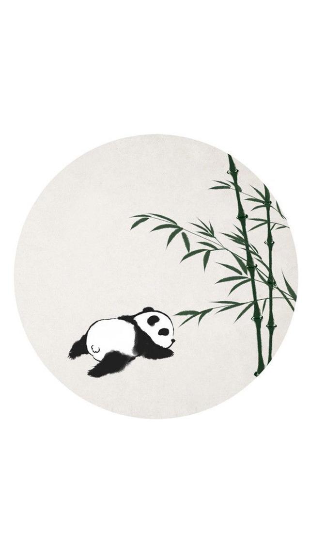 熊猫壁纸可爱又漂亮（可爱型熊猫壁纸）(92)