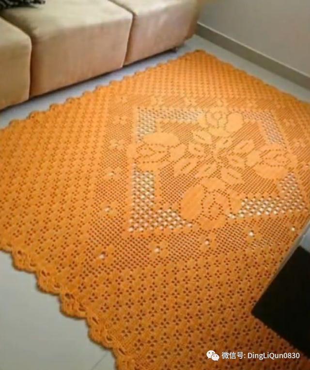 手编地毯的方法（28款漂亮时尚的线编地毯）(10)