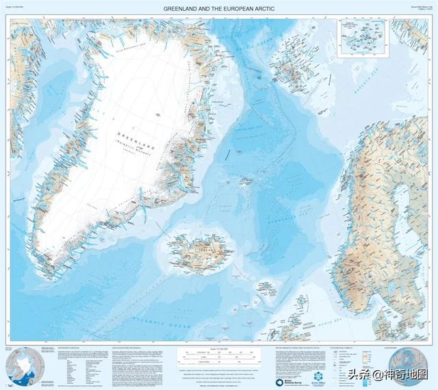 格陵兰岛最新地图（乱谈岛屿71格陵兰）