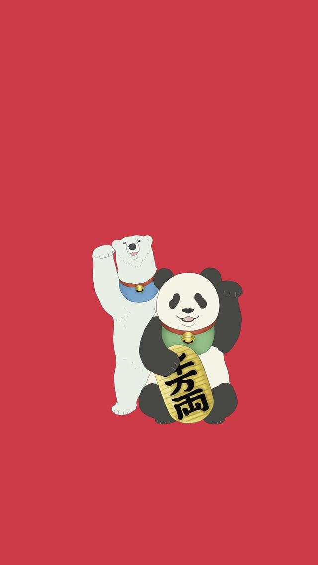 熊猫壁纸可爱又漂亮（可爱型熊猫壁纸）(130)