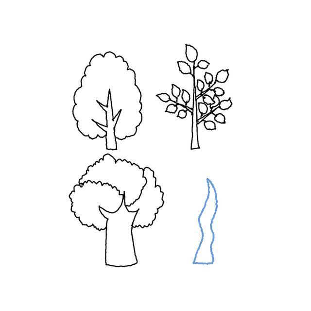如何画树木简笔画（如何画树木简笔画）(8)