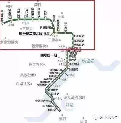 杭州目前有几条开通的地铁（杭州15条地铁站点全曝光）(15)
