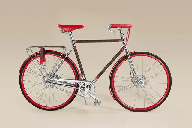 世界四大品牌自行车（CHANELLVGUCC爱马仕等一线奢侈品牌自行车）(56)