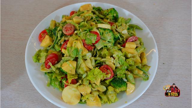 原味水果蔬菜沙拉的做法（西式果蔬沙拉的做法）(9)