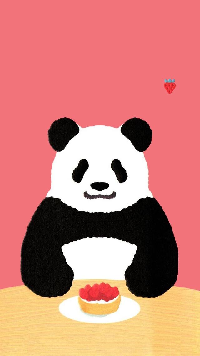 熊猫壁纸可爱又漂亮（可爱型熊猫壁纸）(44)