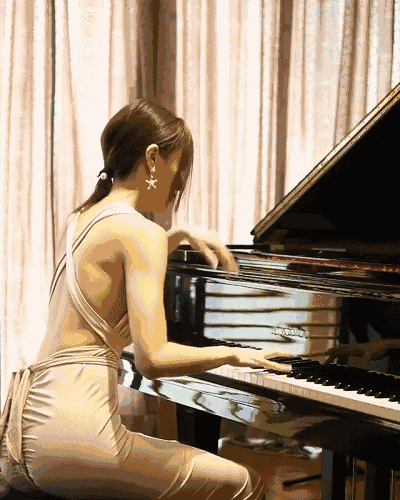 日本第一美女钢琴家（钢琴女神因蜜蜂腰）(5)