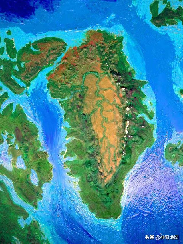 格陵兰岛最新地图（乱谈岛屿71格陵兰）(3)
