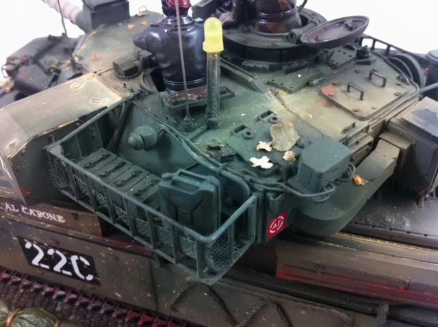 最容易制作的坦克模型（如何做一辆逼真的坦克模型）(53)
