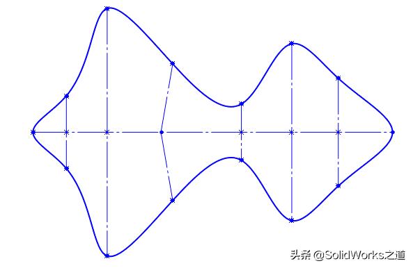 solidworks怎么设置草绘时的线宽（SolidWorks草绘样条曲线的关键点解析）(10)