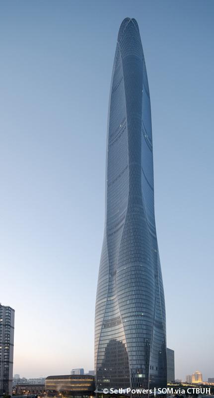 世界最高的大厦排行（全球近16年建成的年度最高大厦）(34)