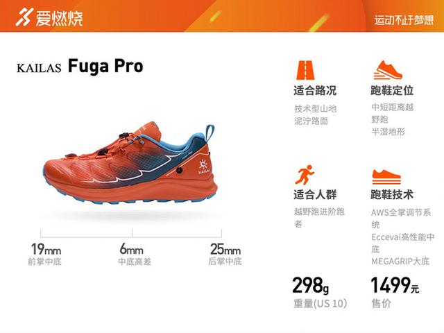 凯乐石fuga pro4越野跑鞋小程序（感受越野跑的速度觉醒）