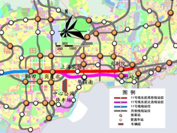 深圳14号地铁线东莞段最新消息（深圳地铁建设规划调整11条线路）(8)