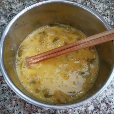 萝卜干炒鸡蛋（榨菜炒鸡蛋）(2)