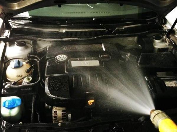 汽车发动机到底能不能用水冲洗（发动机到底能不能用水冲洗）(2)