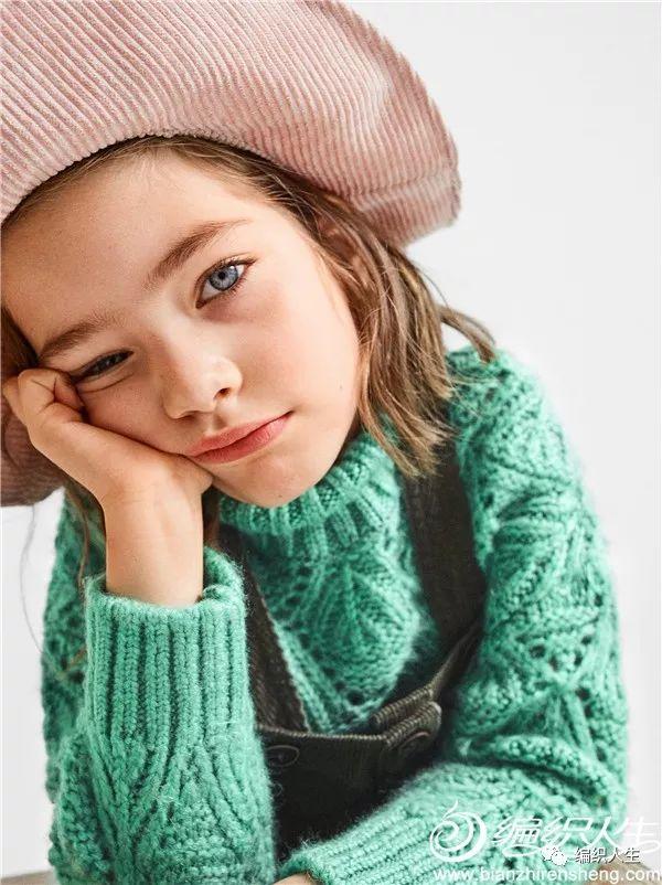 多种毛线1-5岁儿童毛衣编织图解（3-9岁的儿童毛衣怎么织才漂亮）(16)
